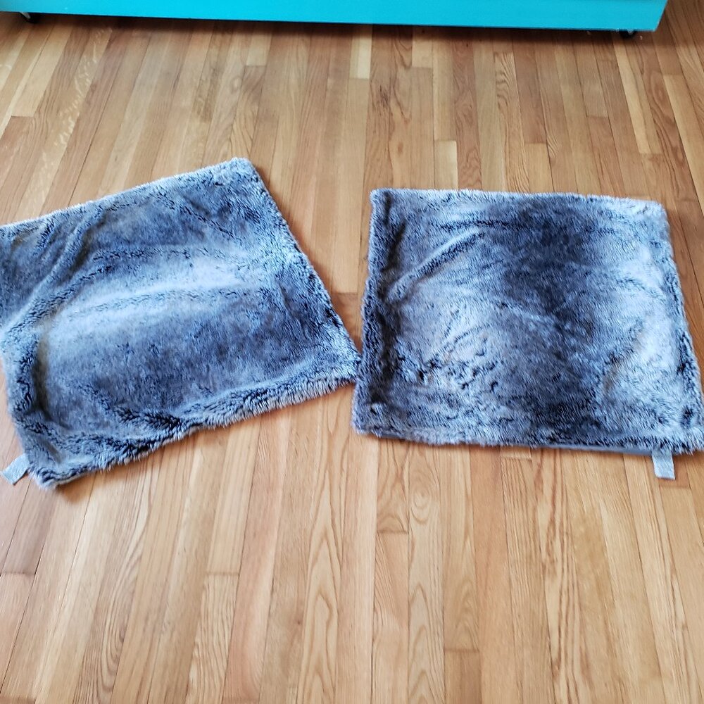 Pottery Barn Faux Fur Shams